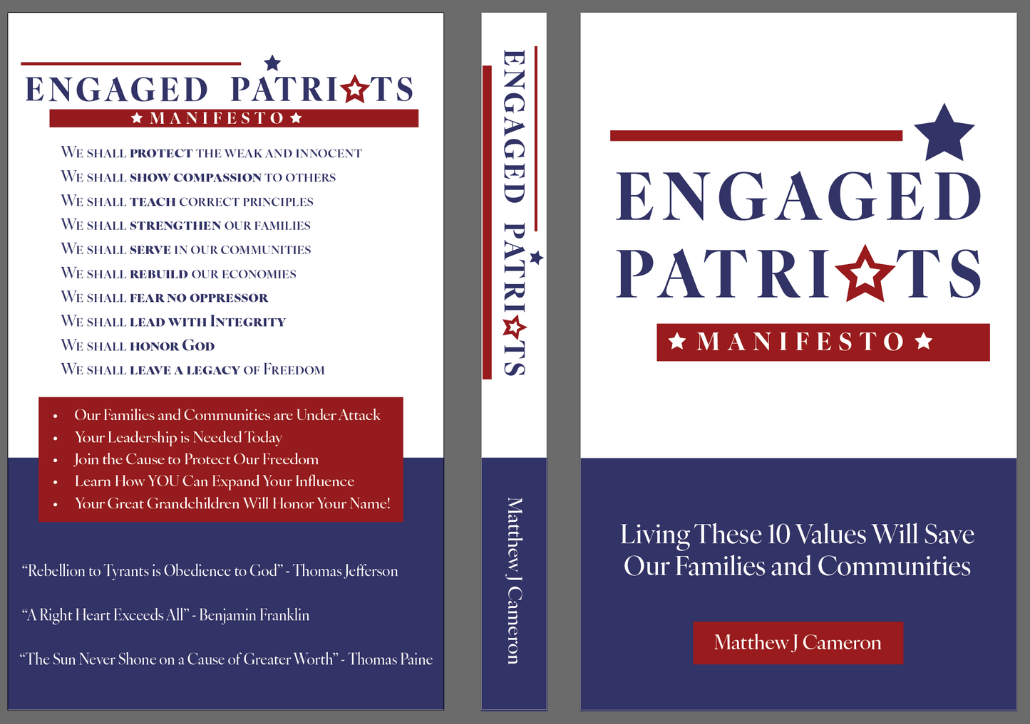 Engaged Patriots Manifesto-Hardback Edition